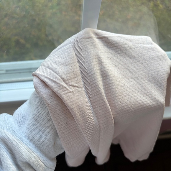 light pink lululemon swiftly tech short sleeve top - Picture 5 of 5